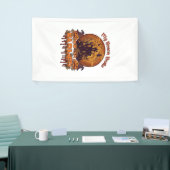 Bezem Gebroken Boer Halloween Heks Spookhuis P Spandoek (Beurs)