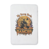 Bezem Gebroken Danser Halloween Spokenhuis Pompoen Badmat (Voorkant Verticaal)