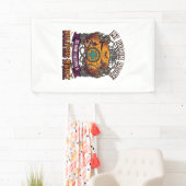Bezem Gebroken Dialyse Verpleegster Halloween Muts Spandoek (Insitu)