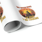 Bezem Gebroken Dus Nu Koken Halloween_1 Cadeaupapier (Rol Hoek)