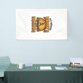 Bezem Gebroken Dus Nu Rennen Halloween Heks Maan_1 Spandoek (Beurs)