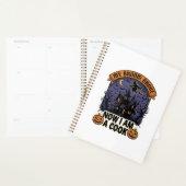 Bezem Gebroken Heks Halloween Kook Puns_1 Planner (Display)