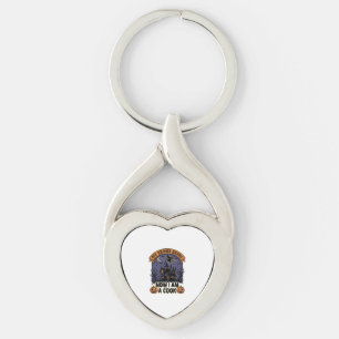 Bezem Gebroken Heks Halloween Kook Puns_1 Sleutelhanger