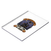 Bezem Gebroken Heks Halloween Kook Straf_1 Notitieboek (Linkerzijde)