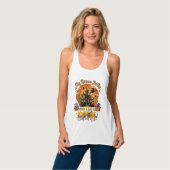 Bezem Gebroken Kok Halloween Spokenhuis Ketel  Tanktop (Volledige Voorkant)