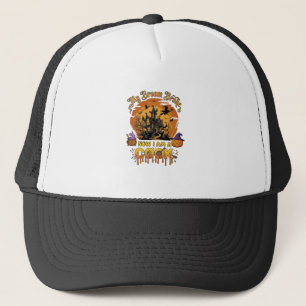 Bezem Gebroken Kok Halloween Spokenhuis Ketel Trucker Pet