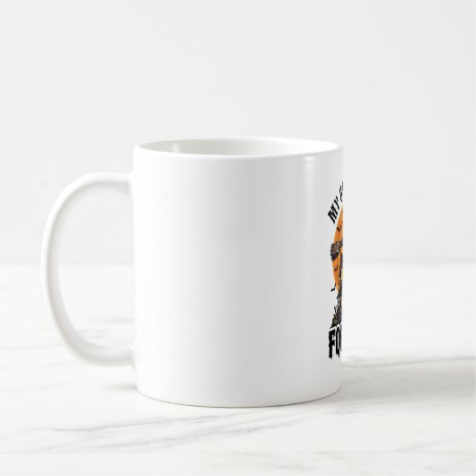 Bezem Gebroken Opzichter Heks Bemanning Halloween Koffiemok (Links)