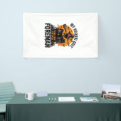 Bezem Gebroken Opzichter Heks Bemanning Halloween Spandoek (Beurs)