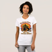 Bezem Gebroken Plaats Delict Technicus Halloween H T-shirt (Voorkant volledig)