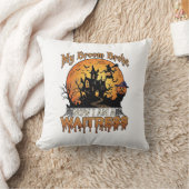 Bezem Gebroken Serveerster Halloween Heks Spookhui Kussen (Deken)