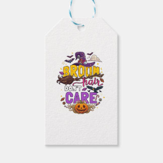 Bezem Haar Don Care Halloween Heksenhoed Pompoen C Cadeaulabel