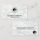 bezem | Schoonmaakdiensten Visitekaartje (Voorkant / Achterkant)