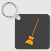 bezem sleutelhanger (Voorkant)