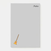 bezem | Tekst toevoegen Post-it® Notes (Voorkant)