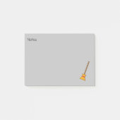 bezem | Tekst toevoegen Post-it® Notes (Voorkant)