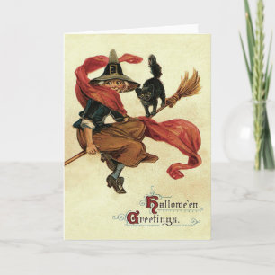 Bezem van de Kat van de heks de Zwarte Kaart