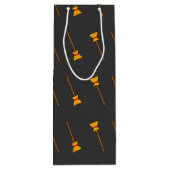 bezem wijn cadeautas (Achterkant)