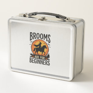 Bezem zijn voor beginners Vintage Halloween Heks D