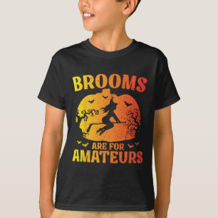 Bezems Zijn Voor Amateurs Hockeystick T-shirt Pomp