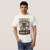 Bezerk Indringer Alert Wereldtour Retro Arcade T-shirt (Voorkant volledig)