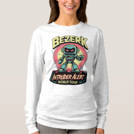 Bezerk Intruder Alert Wereldtour Retro Arcade T-shirt
