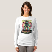 Bezerk Intruder Alert World Tour Retro Arcade  T-shirt (Voorkant volledig)