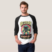 Bezerk Intruder Alert World Tour Retro Arcade  T-shirt (Voorkant volledig)