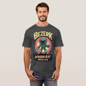 Bezerk Intruder Alert World Tour Retro Arcade  T-shirt (Voorkant volledig)