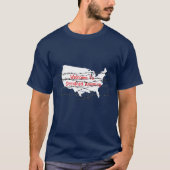 Bezet Amerika - Een MisterP Shirt (Voorkant)