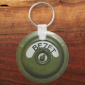 Bezet, bezet sleutelhanger (Voorkant)
