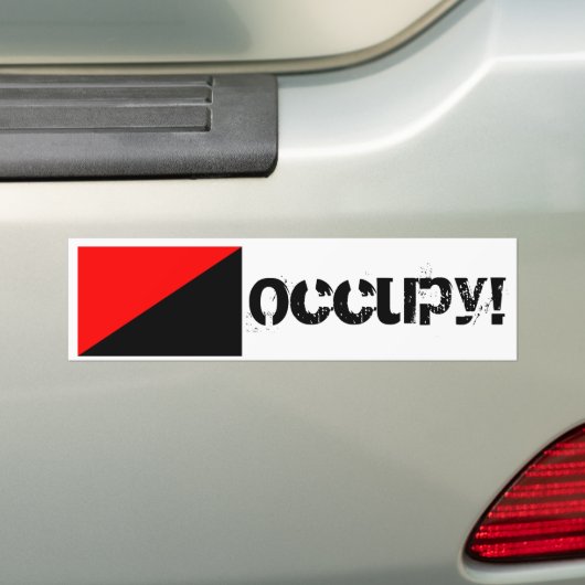 Bezet! Bumpersticker (Op auto)