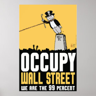 Bezet de wandstraat, we zijn het poster van 99 pro