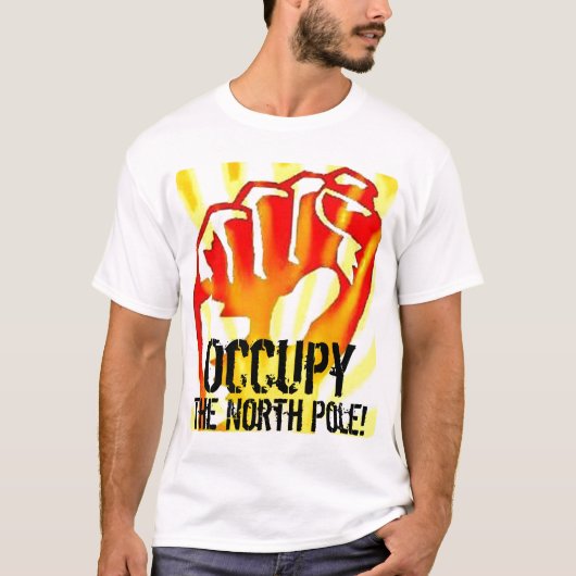 Bezet het Shirt Noordpool T (Voorkant)