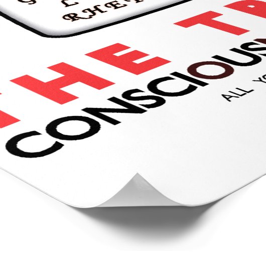 Bezet het trivium poster (Hoek)