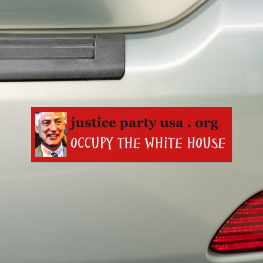 Bezet het Witte Huis Bumpersticker (Op auto)