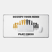 Bezet je geest bij het afspelen van schaafjes die  bureaumat (Keyboard & Muis)