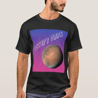 Bezet Mars! De Red Planet belt ons. T-shirt
