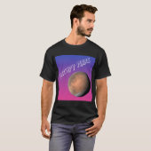 Bezet Mars! De Red Planet belt ons. T-shirt (Voorkant volledig)