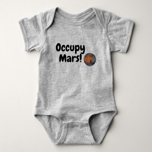 Bezet Mars Planeet Romper (Voorkant)