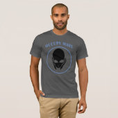 Bezet Mars T-Shirt (Voorkant volledig)