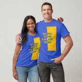 BEZET OEKRAÏNE IS NIET GOED GENOEG T-shirt (Unisex)