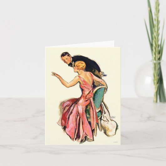 Bezet Paar Aankondiging (Voorkant)