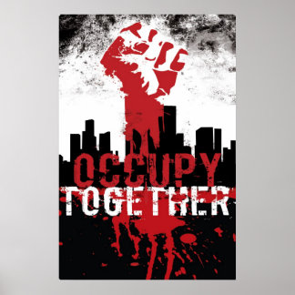 Bezet samen poster