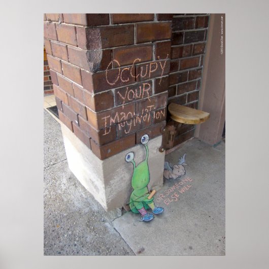 bezet uw verbeelding 2013 poster (Voorkant)