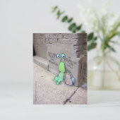 bezet uw verbeelding briefkaart (Staand voorkant)