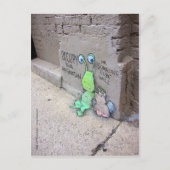 bezet uw verbeelding briefkaart (Voorkant)