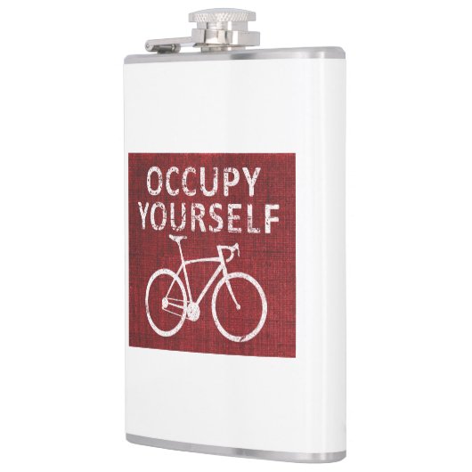 Bezet uzelf heupfles (Links)