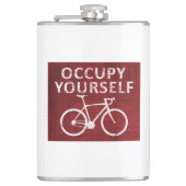 Bezet uzelf heupfles (Voorkant)