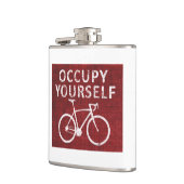 Bezet uzelf heupfles (Links)