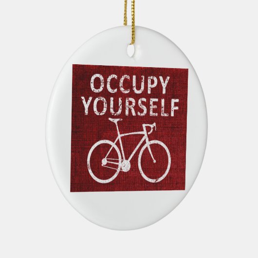 Bezet uzelf keramisch ornament (Rechts)